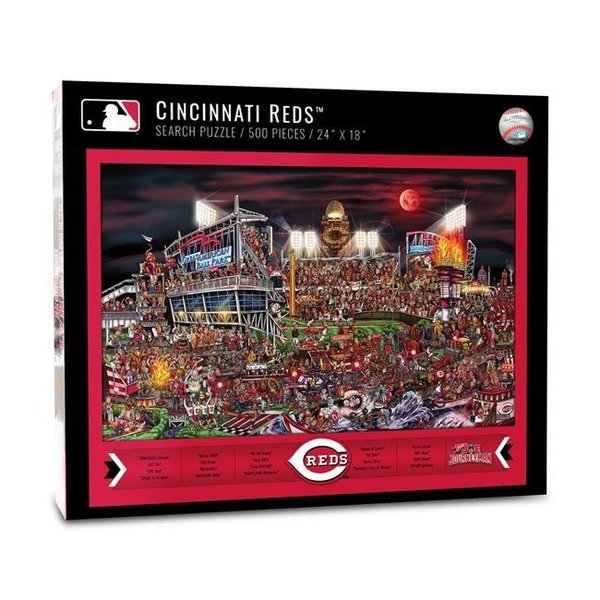 Youthefan YouTheFan 5021213 Cincinnati Reds Joe Journeyman Puzzle - 500 Piece 5021213